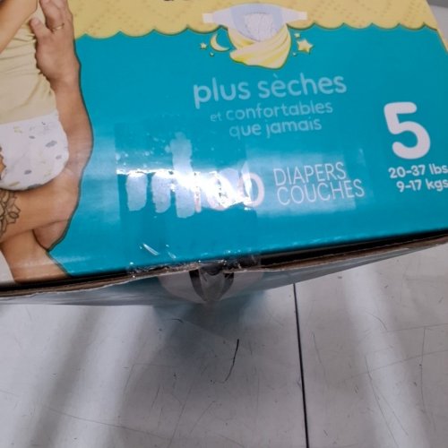 100PK PAMPERS SWADDLERS PULL-ON DIAPERS - SIZE 5 image 3