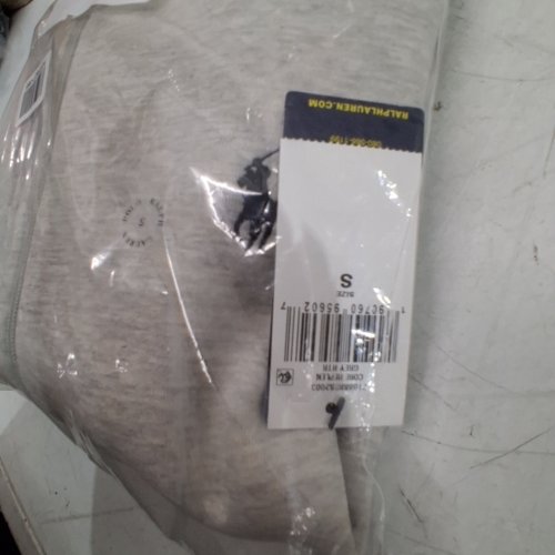 MEN'S POLO RALPH LAURENLONG SLEEVE FULL ZIP HOODIE - SMALL - GREY (STYLE:710888282003) image 3