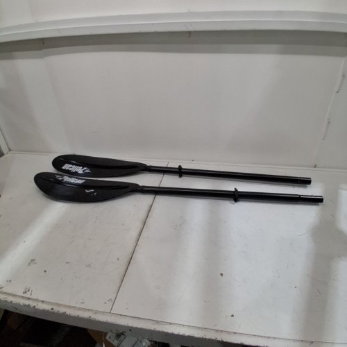 PELICAN 87" ALUMINUM KAYAK PADDLES, BLACK image 2