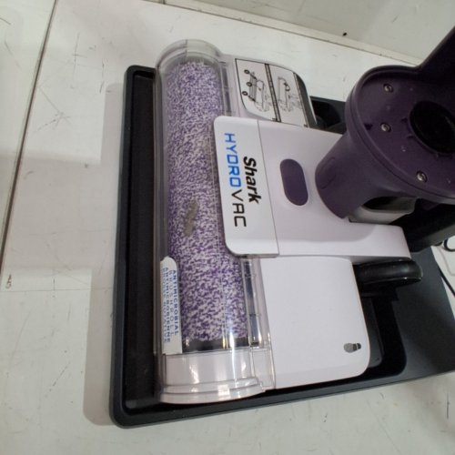 SHARK HYDROVAC CORDLESS PRO 3-IN-1 VACUUM, MOP & SELF-CLEANING SYSTEM WITH ANTIMICROBIAL BRUSHROLL* AND ODOUR NEUTRALIZER TECHNOLOGY FOR HARDFLOORS & AREA RUGS - DARK LILAC (MODEL: WD200C) image 4