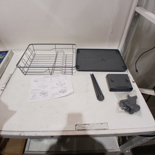 URACKIFY DISH DRYING RACK - GREY image 2