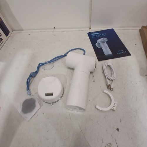 BEILIUDEVISE WIRELESS RECHARGABLE BATH JET SPA - 2600 MAH, 10W - WHITE (MODEL: SL-2501) image 3