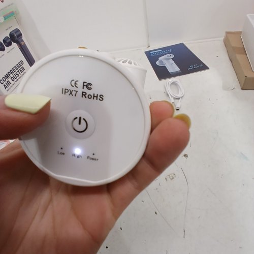 BEILIUDEVISE WIRELESS RECHARGABLE BATH JET SPA - 2600 MAH, 10W - WHITE (MODEL: SL-2501) image 4