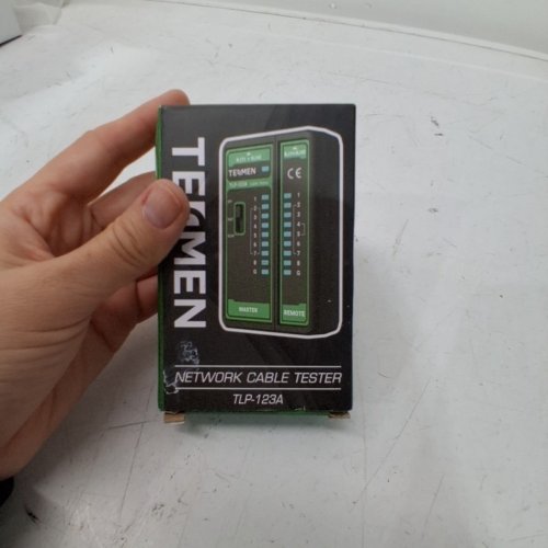 TESMEN NETWORK CABLE TESTER FOR RJ11 RJ45 - GREEN/BLACK (MODEL:TLP-123A) image 6