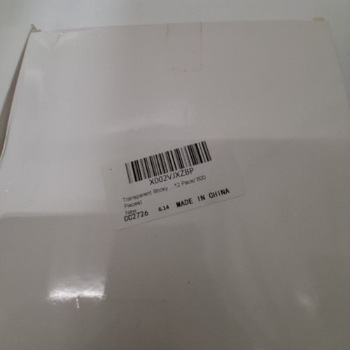 2 (12PK) WATERPROOF STICKY NOTES - 2.95" - CLEAR image 3