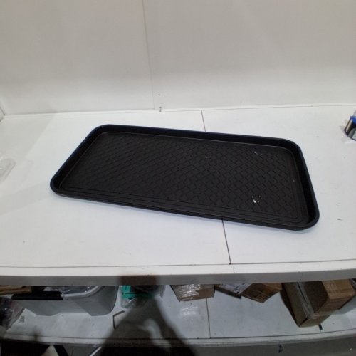 FINORDER MULTI PURPOSE ENTRY WAY BOOT TRAY - 15" X 30" - BLACK image 2