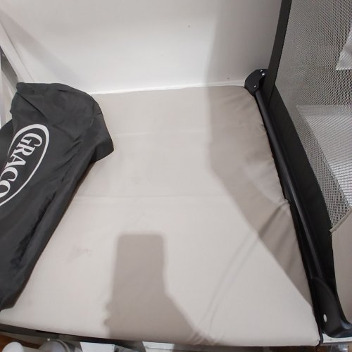 GRACO PACK N' PLAY PLAYARD PORTABLE FOLDABLE PLAYPEN - OAKLEY BLACK/WHITE (MODEL: 2084226) image 3