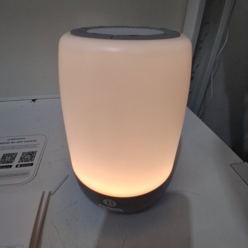 GLOCUSENT SMART SOUND MACHINE WITH NIGHT LIGHT & DUAL ALARM - 10W, 5 V/2A, 3.7 V, 2200 MAH- WHITE / GRAY (MODEL: N19) image 2