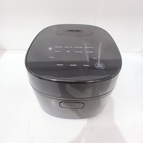AMAZON BASICS RICE COOKER WITH NON-STICK INNER POT - 6-CUP CAPACITY - BLACK image 4