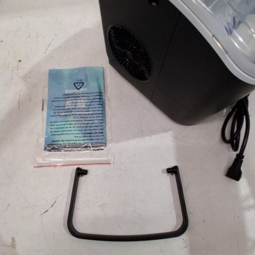 EUHOMY COUNTERTOP ICE MAKER - MAKES 26LBS/DAY - BLACK (MODEL: IM-06D) image 7