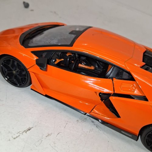 MAISTO SPECIAL EDITION LAMBORGHINI REVUELTO CAR - 1:18 SCALE - ORANGE (MODEL: 9897765) image 3