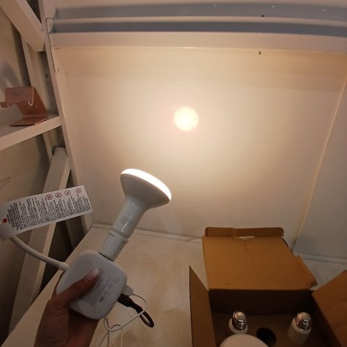 5PK 65W EQUIVALENT DIMMABLE BR30 LED LIGHT BULBS - 3000 K image 3