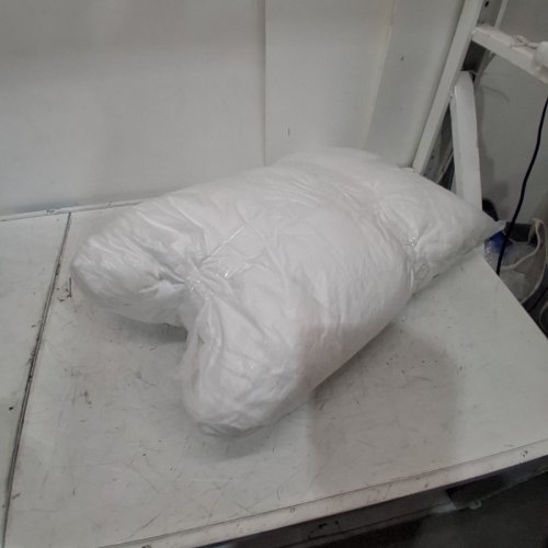 MELLOW COOLING CLOUD DESIGN PUFF PILLOW - KING 20" X 36" - WHITE image 5
