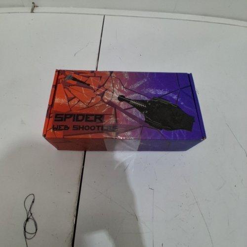 SKIRFY HALLOWEEN SPIDER COSPLAY COSTUME AND WEB SHOOTER 3+ - BLACK/RED image 3