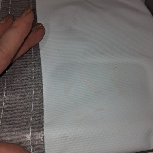 RV CAMPER AWNING HEAVY-DUTY WEATHERPROOF VINYL FABRIC REPLACEMENT - 16FT - GRADIENT GREY (MODEL: SXYZYS-G15) image 3