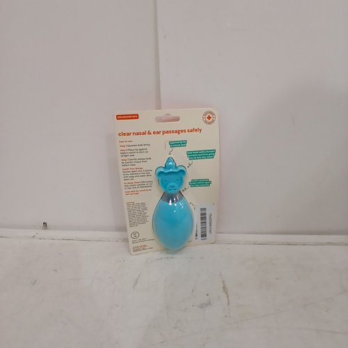 OOGIEBEAR BABY NASAL ASPIRATOR, SAFE LATEX AND BPA FREE BOOGER & EARWAX REMOVER FOR NEWBORNS, INFANTS, TODDLERS - BLUE image 3
