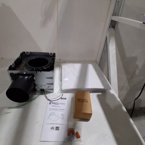 BREEZE EASY EASY INSTALL BATHROOM FAN - 50/80/110 CFM - WHITE (MODEL:5192227) image 2
