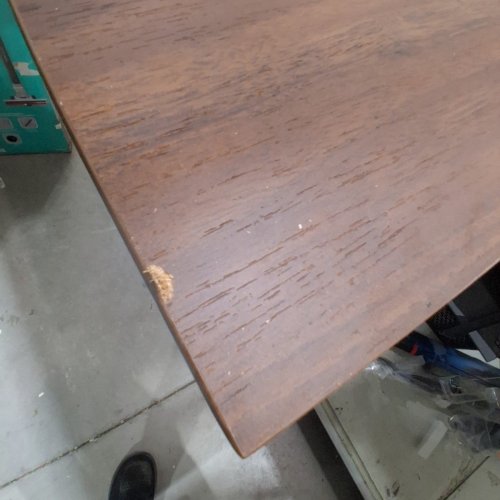 HUANUO HEIGHT ADJUSTABLE ELECTRIC STANDING DESK -40" X 24" - WALNUT DARK BROWN (MODEL: HNESD247WN-100B) image 4