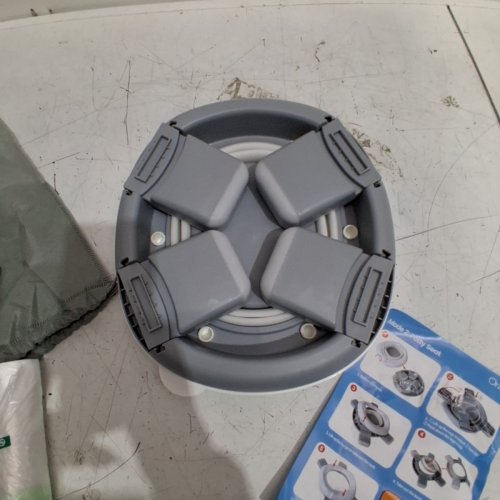 ORZBOW PORTABLE POTTY - WHITE/GRAY image 4