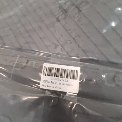 3PC ALL WEATHER TRUNK MAT AND BACKREST MAT COMPATIBLE WITH 2020-2025 FORD EXPLORER - BLACK image 3