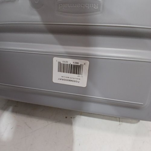 RUBBERMAID COMMERCIAL STANDARD UTILITY BOX/BUS -4.62GAL- GRAY (MODEL:FG334900GRAY) image 3