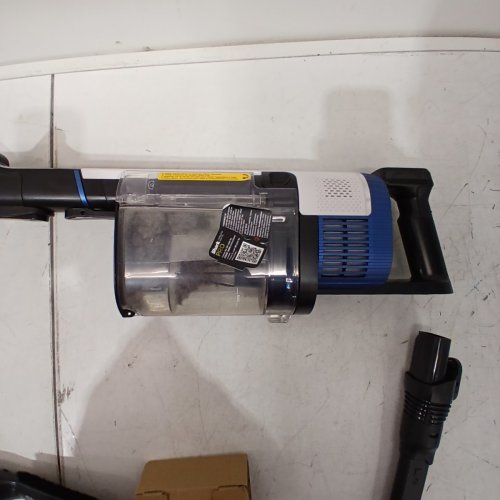 SHARK PRO CORDLESS VACUUM WITH CLEAN SENSE IQ & MULTIFLEX TECHNOLOGY, POWERFINS PLUS BRUSHROLL, DUSTER CREVICE TOOL & ANTI-ALLERGEN DUSTING BRUSH, UP TO 40 MINUTE RUNTIME, WHITE/BLUE (MODEL:UZ565H) image 3
