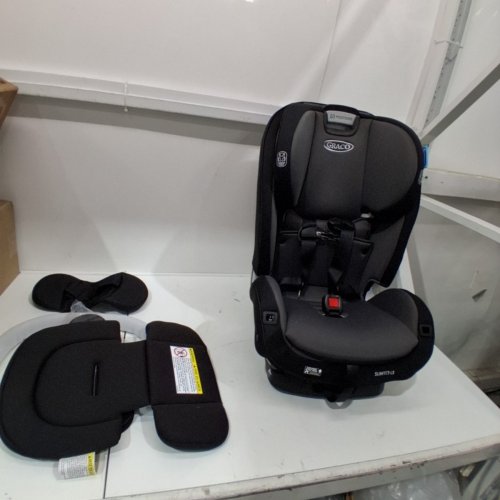 GRACO SLIMFIT3 LX 3-IN-1 CAR SEAT WITH ANTI-REBOUND BAR - GOTHAM GREY/ BLACK (MODEL: 2184499) image 3
