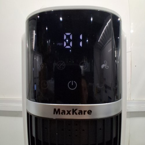EVAPORATIVE AIR COOLER WITH 4L TANK, 75° OSCILLATION, AND REMOTE CONTROL - 40" - WHITE (MODEL: NDY-DT5) image 2