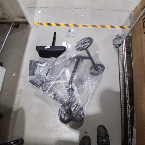 MEDLINE GENERATION 4 BASIC 4-WHEELED KNEE WALKER - 300LB MAX - BLACK (MODEL: MDS86000G4) image 2