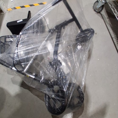 MEDLINE GENERATION 4 BASIC 4-WHEELED KNEE WALKER - 300LB MAX - BLACK (MODEL: MDS86000G4) image 4
