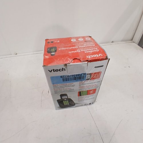 VTECH DECT 6.0 CORDLESS PHONE CALL ANSWERING SYSTEM WITH CALLER ID/CALL WAITING - BLACK (MODEL: CS6224-11) image 4