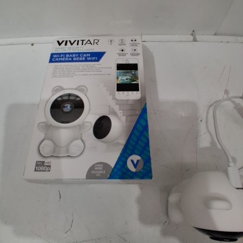 VIVITAR SMART SECURITY WIFI BABY CAMERA - 1080P QUALITY - 360º VIEW - WHITE - (MODEL: IPC120-WHT/4581124) image 4