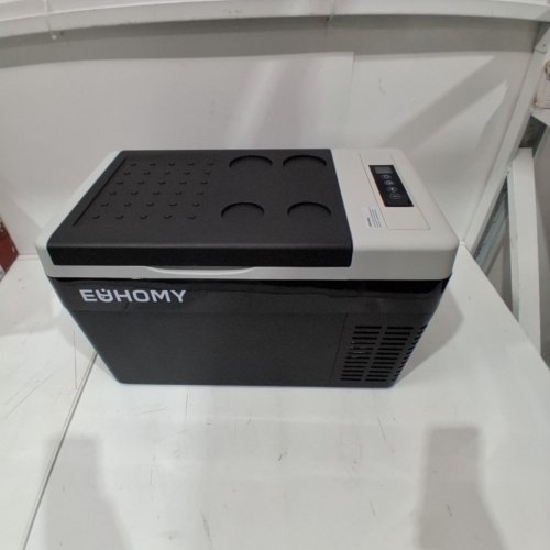 EUHOMY CAMPING FRIDGE FREEZER WITH APP CONTROL - 12/24 V DC & 240 V AC - 25L - BLACK/GREY (MODEL: CF004-25BL) image 5