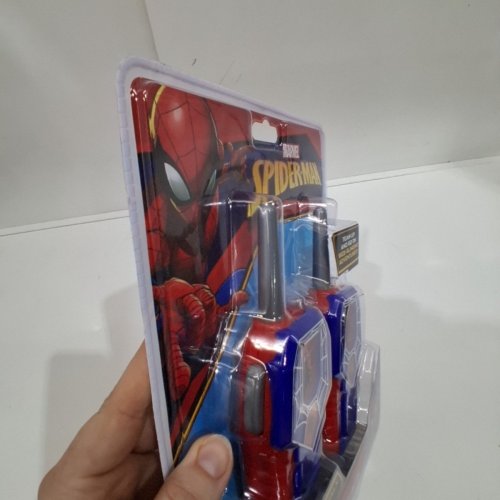 2PK MARVEL SPIDER-MAN LIGHT-UP WALKIE TALKIES - RED/BLUE (MODEL: SM-212.EXV22I) image 4