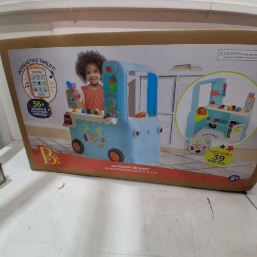 B. TOYS INTERACTIVE ICE CREAM SHOPPE ICE CREAM TRUCK - BLUE image 4