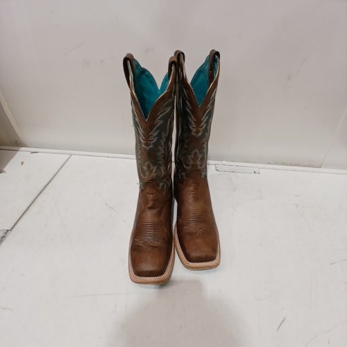WOMEN’S ARIAT 13.5" FRONTIER TILLY COWGIRL BOOTS - 8 - RODEO TAN/BROWN (STYLE: 10042423) image 5
