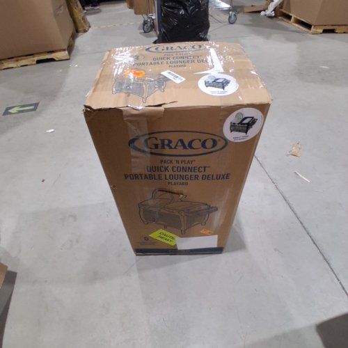 GRACO PACK 'N PLAY QUICK CONNECT™ PORTABLE LOUNGER DELUXE PLAY YARD - MCKINLEY FASHION (MODEL: 2079665) image 4
