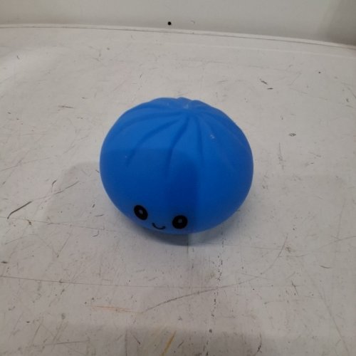MYSTERY DUMPLING SQUISHY WITH STEAMER BOX, STRESS BALL, SOFT SQUEEZE FIDGET SENSORY TOY - AGES 3+ - BLUE image 2