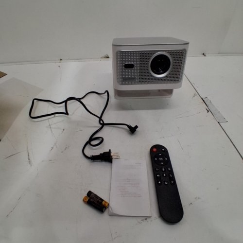 MAGCUBIC PORTABLE PROJECTOR WITH AUTO KEYSTONE & FOCUS - COMPATIBLE WITH ANDROID 14 - 1080P - WHITE (MODEL: HY350MAX) image 3