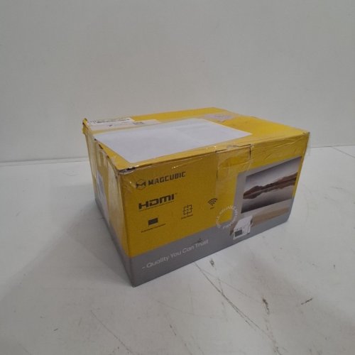 MAGCUBIC PORTABLE PROJECTOR WITH AUTO KEYSTONE & FOCUS - COMPATIBLE WITH ANDROID 14 - 1080P - WHITE (MODEL: HY350MAX) image 4