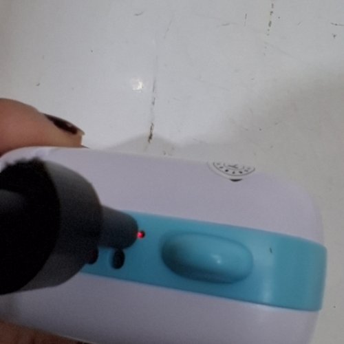 JEPEERBZ PORTABLR WIRELESS BLUETOOTH COMPACT PORTABLE MINI INKLESS PRINTER - WHITE/BLUE image 2