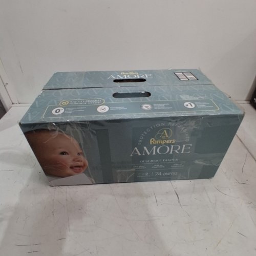74PK PAMPERS AMORE OUR BEST DIAPER - SIZE 2 image 3