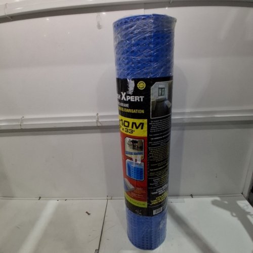 TOOLTECH XPERT TILE UNDERLAYMENT UNCOUPLING MEMBRANE- 33FT X 40"- BLUE (MODEL: ‎110510) image 3