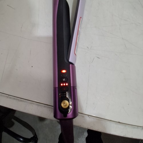 SHARK WET-TO-DRY SILKIPRO STRAIGHT HAIR STRAIGHTENER - 120 V 60HZ 1000W - PURPLE - (MODEL: HT401CPU) image 2