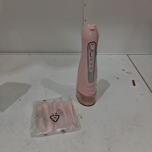 COSLUS IPX7 WATERPROOF RECHARGEABLE WATER TEETH FLOSSER - PINK (MODEL: F5020E) image 3
