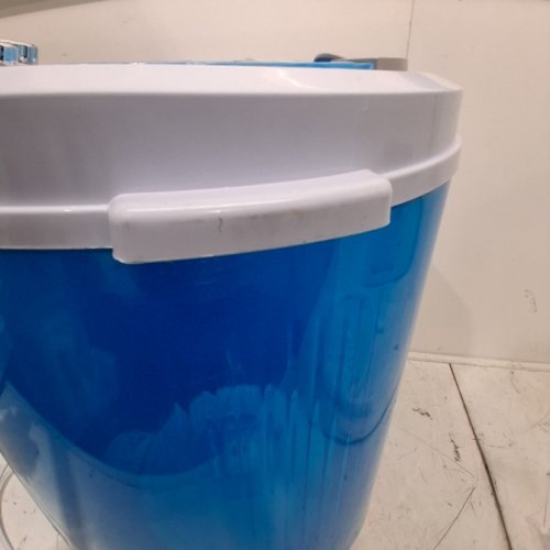 RUN.SE PORTABLE WASHING MACHINE TWIN TUB WITH BUILT IN GRAVITY DRAIN - 11LB CAPACITY - WHITE / BLUE (MODEL: PE22728) image 8