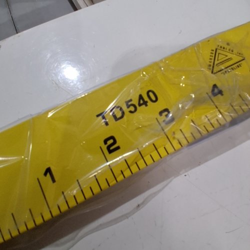 2PK SWANSON TOOL ALUMINUM WALLBOARD SQUARE - 54" - YELLOW (MODEL: TD540) image 2