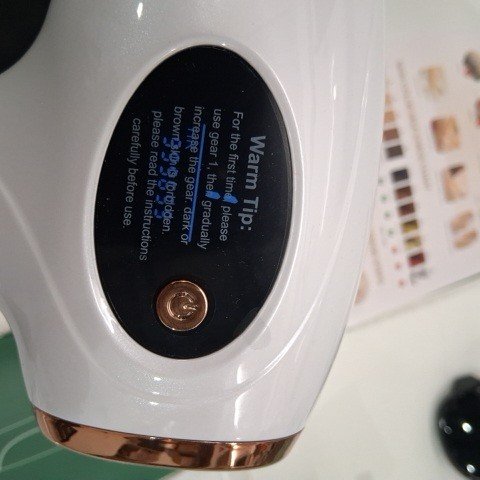 AOPUVI IPL LASER PERMANENT HAIR REMOVAL - 99W - WHITE/ROSE GOLD (MODEL: AI01) image 2
