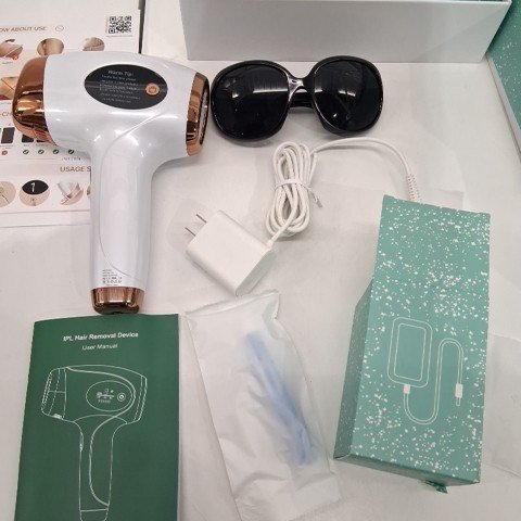 AOPUVI IPL LASER PERMANENT HAIR REMOVAL - 99W - WHITE/ROSE GOLD (MODEL: AI01) image 3