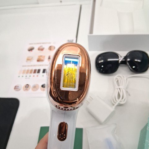 AOPUVI IPL LASER PERMANENT HAIR REMOVAL - 99W - WHITE/ROSE GOLD (MODEL: AI01) image 4